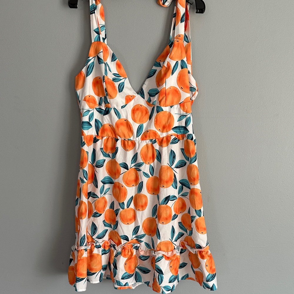 Double Crazy Vibrant Floral Dress